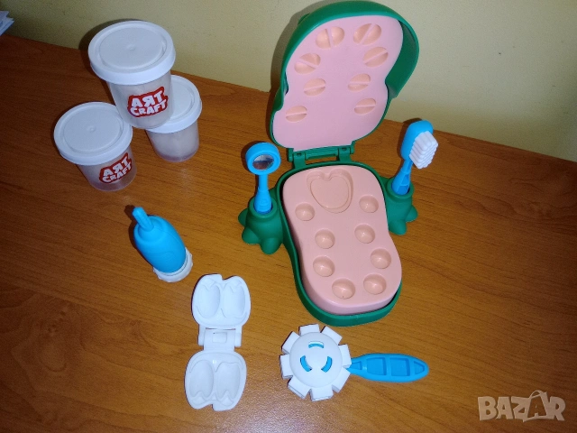 Комплект зъболекарски - динозавър , снимка 4 - Образователни игри - 53999200