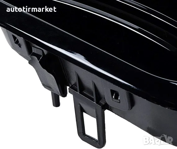Бъбреци с двойни ребра черен лак за BMW X5 E70, снимка 5 - Аксесоари и консумативи - 56053604