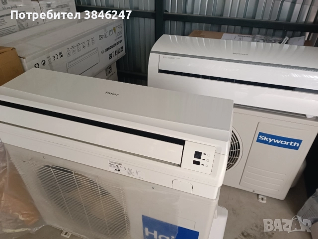 рециклирани климатици с монтаж