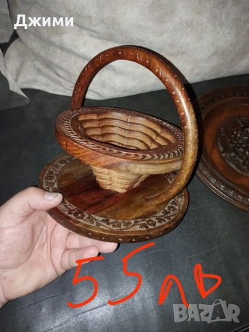 различни дърворезби за ятки или мезета