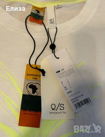 Дамска тениска S. Oliver, снимка 4 - Тениски - 54305259