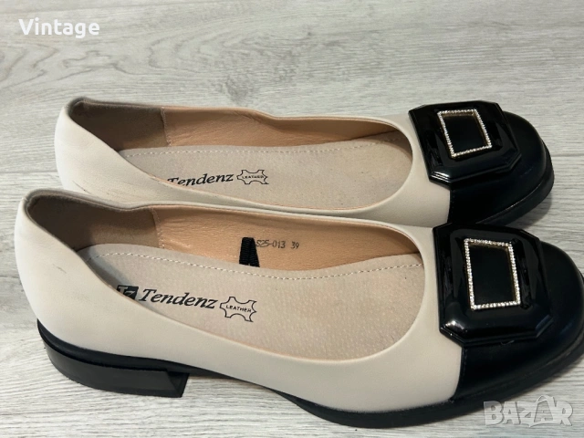 Нови обувки от естествена кожа 