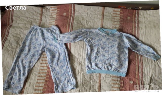 Ватирана пижама за 4 годишно дете, снимка 1 - Детски пижами - 31364613