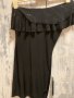 Черна блестяща еластична нова официална рокля , снимка 1 - Рокли - 34068719