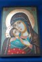 Рисувана Икона на Богородица., снимка 1 - Икони - 37606119