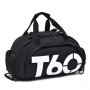 Унисекс спортен сак-раница T60 Black&White, снимка 6