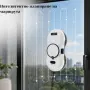 Робот за почистване на прозорци 2800Pa – автоматично пръскане, дистанционно, снимка 5