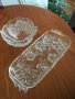 ВЕЛИКДЕН комплект стъклена купа и плато, снимка 1 - Други - 38591240