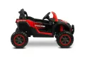 Офроуд акумулаторен автомобил AXEL – Червен, 4x4, с дистанционно и LED, снимка 5