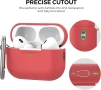 НОВ! Силиконов калъф за AirPods Pro 2, с карабинер и ръчна лента, снимка 5