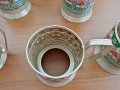 руски стакани подстакани с цветен емайл, снимка 4