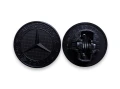 Емблема за преден капак тип тапа Мерцедес Брабус 57mm Синя/Черна A2048170616 Mercedes-Benz Brabus, снимка 6