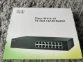 суич cisco sf110-16 16 port switch сплитер за интернет - цена 200лв или 102,26 евро - нов , не е изп, снимка 1