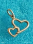 Нежна сребърна висулка с формата на сърце ❤️ елегантен дизайн 26810, снимка 2