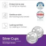 COVERbasics Silver Cups (UNI) капачки за зърна / nipple shields за кърмене (Large), снимка 3