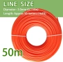 Нов DY.2ten 3.0 mm Trimmer Line, 50 m Trimmer Line, снимка 2