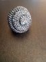 Уникален огромен сребърен пръстен със Сваровски кристали , снимка 6