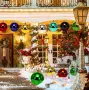 Комплект големи коледни топки за открито Benjia, 4 броя, изключително голям размер 150 мм, снимка 3