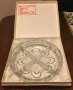 Кръгла кристална ордьовърна чиния с 4 отделения, снимка 3