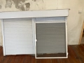 Употребявна PVC дограма - Прозорец + Комарник +Външна ролетна щора, снимка 5
