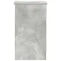 vidaXL Бюро, бетонно сиво, 90x45x76 см, инженерно дърво, снимка 7