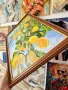 🍋 Свежест, която говори със слънцето ☀️ - Слънчеви Лимони 46х57, снимка 2