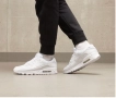 Nike Air Max 90 Triple White Wolf Grey CN8490-100 номер 39,5-40 , снимка 2