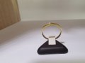 Златен пръстен с диаманти 9 карата , снимка 4