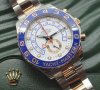 Мъжки луксозен часовник Rolex Yacht-Master II Steel & Rose Gold 116681-0002 (три различни варианти), снимка 5
