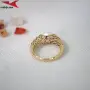 Пръстен с 14К златно покритие 224955, снимка 2