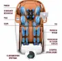 ПРОМОЦИЯ - Професионален Масажен Стол REXTON Z91S с дълбок и регулируем 3D масаж и 7-инчов дисплей, снимка 10