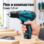 Акумулаторен винтоверт 10,8 V с 2 батерии. , снимка 3
