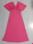 Дълга розова рокля С, снимка 2