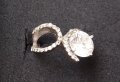 Изумителен сребърен пръстен проба 925 и житен клас , снимка 5