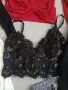 Лот дамски блузи, пуловер и бюстие (Размери XS/S/M), снимка 5