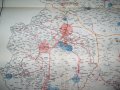 Юбилейна карта на електрификацията на царство България от 1938г., снимка 4