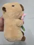 плюшени играчки капибара катеричка и ягодка, снимка 2