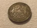 българска монета 1 левъ 1882г., снимка 4