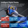 Ново Мултифункционално Зарядно за Кола 60W, Съвместимо с iPhone/Android, PD/USB, снимка 4