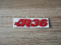 Volkswagen R36 червен надпис, снимка 4