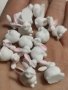 малко малки зайче зайчета заек пластмасови фигурки фигурка декоративни, снимка 3