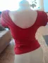 Тениска червен цвят, снимка 6