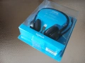 Продавам нови стерео слушалки LOGITECH с микрофон и USB конектор, снимка 1