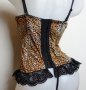 Комплект корсет и бикина в леопардов принт, снимка 5