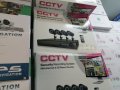CCTV Комплект 4 камери + DVR за вътрешно / външно видео наблюдение нощно виждане, снимка 9