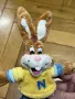 Плюшена играчка заек - Рекламна Нескуик, снимка 3