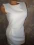 Zara S-Бяла  къса рокля с изрязан гръб , снимка 8
