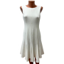 Бяла рокля CALVIN KLEIN размер S, снимка 1 - Рокли - 44585658