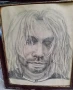 Кърт Кобейн рисуван портрет, снимка 1