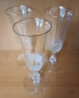 3 чаши Moser cristal, снимка 1